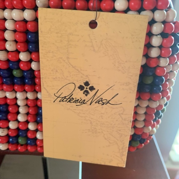 PATRICIA NASH Beaded Leather Frame Satchel - NWT - Picture 7 of 14